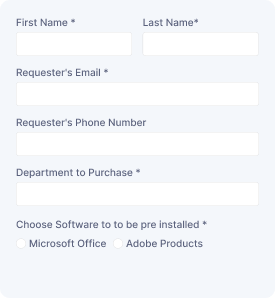 Hardware Request Form