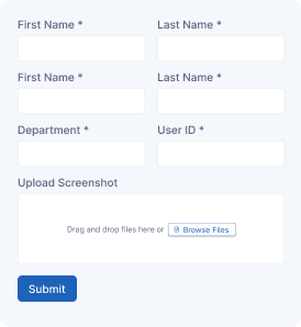 IT Service Ticket Form